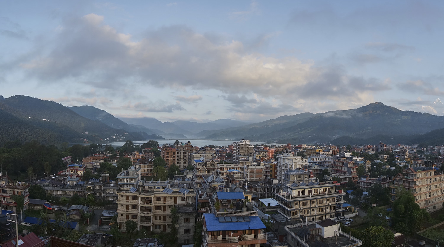 fewa lake and lakeside